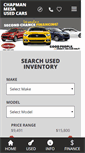Mobile Screenshot of chapmanusedcars.com